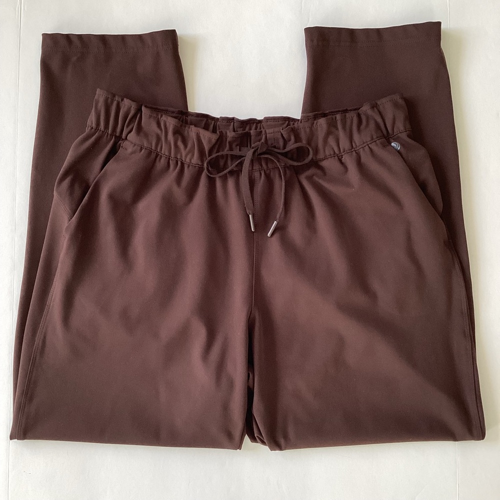 Apana Brown Athletic Straight Leg Pants Size XLarge